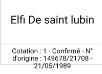  ELFI de Saint Lubin 