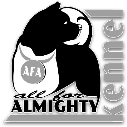 American Akita ALL FOR ALMIGHTY kennel FCI