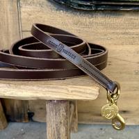 Leather collars and leashes 