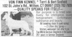 Von Finn Kennel Ad