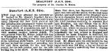 Beaufort (AKR 000694)'s American Kennel Register Write Up