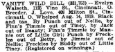 Vanity Wild Bill