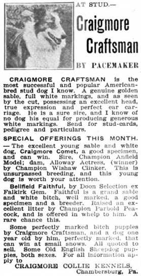 Craigmore Craftsman